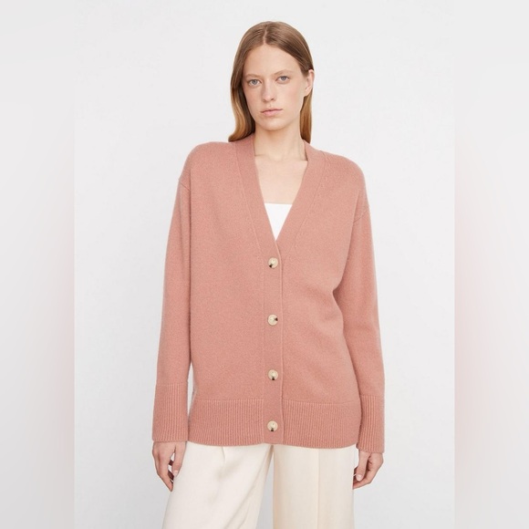 NWT Vince Wool And Cashmere Weekend Cardigan Sweater